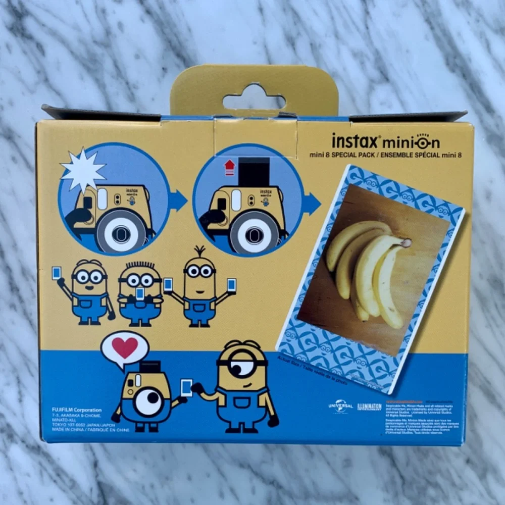 Fujifilm, Instax Mini 8, Minion Instant Photos Film Camera